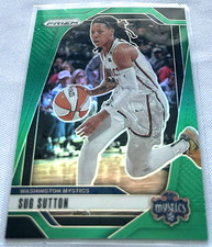 2024 Panini Prizm WNBA Basketball Sug Sutton Washington Mystics Green Prizm #51