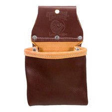 Pro Leather Utility Bag - 1 Pocket - Simple & Compact - Made in USA