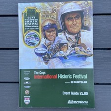Silverstone Coys International Historic Festival Event Guide Programme Silverstone Coys International Historic Festival Event Guide Programme