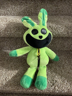 Poppy Playtime Suanes Cat Nap Smiling Critters Plush Toy Green Rabbi