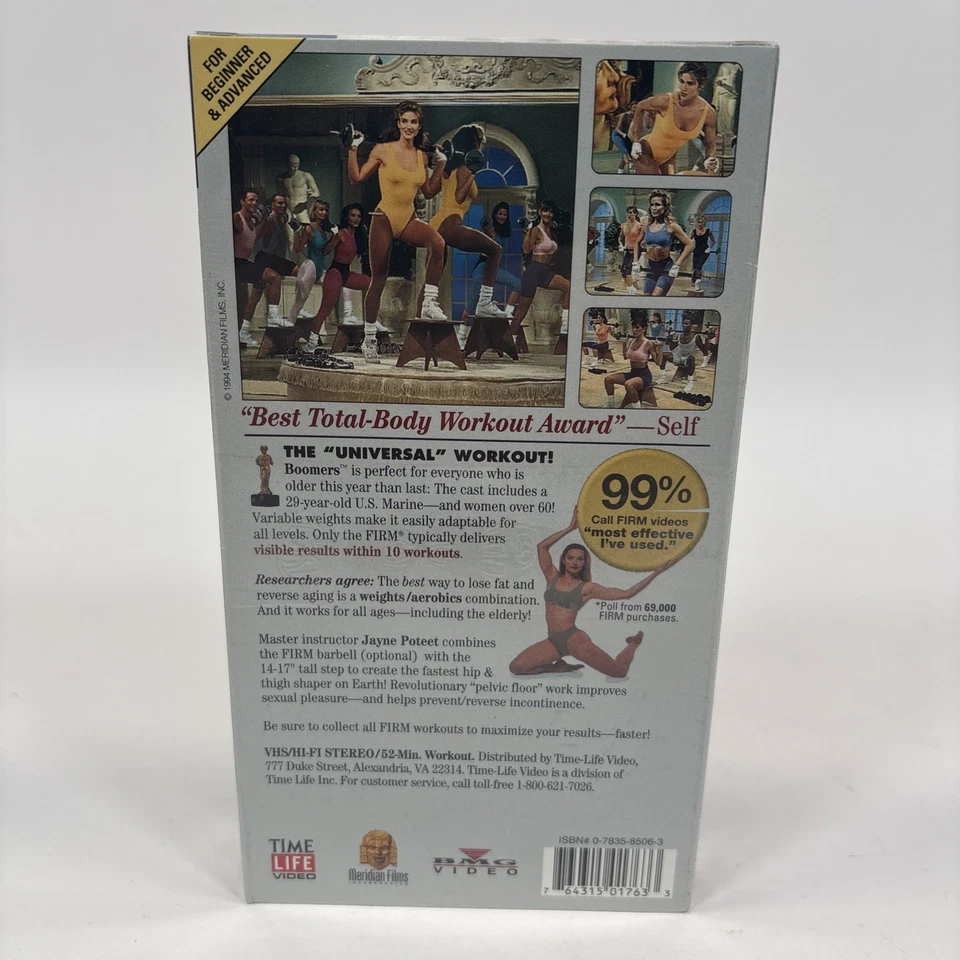 The Firm Total Body Aerobic Workout With Weights (VHS/1995) Aerobic Interval Tea - Image 2 of 4