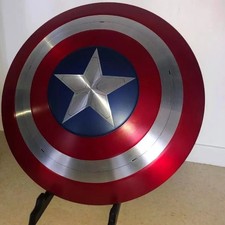 22'' Captain America  s Shield Metal 1:1,MCU Captain America Prop Legends Shield