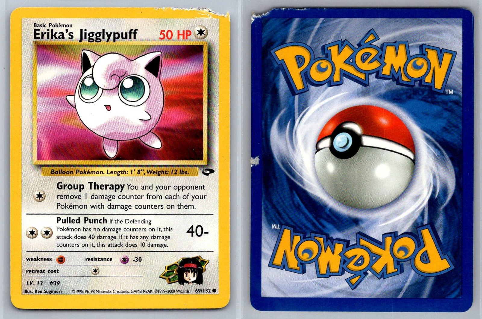 Erika's Jigglypuff 69/132 DMG