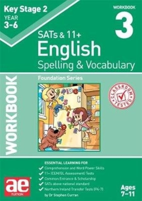 KS2 Spelling & Vocabulary Workbook 3 by Dr Stephen C Curran (Paperback Book)