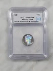 Genuine Mercury Dime Black Ruthenium & Hologram ICG Certified
