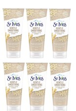 6 x St. Ives Gentle Smoothing Oatmeal Scrub & Facial Mask 150ml
