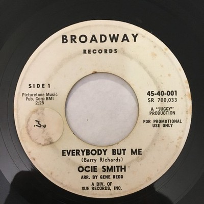 Ocie Smith - Everybody But Me / Mr. Night, 7'', (Vinyl)