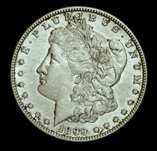 1899-O Morgan Silver Dollar Coin (T136)