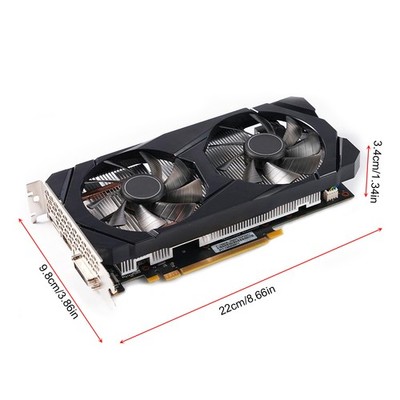 RTX 2060 6GB Graphics Card DDR6 192Bit Dual Cooling Fan Computer Graphics L FJTF