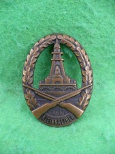 Kyffhäuserbund große bronzene Schießauszeichnung BRD Kleinkaliber