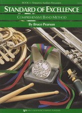 Standard of Excellence Band Method by Bruce Pearson Book 3 Timpani  Percussion