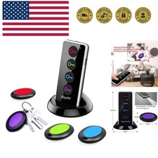 Key Finder, 80dB RF Item Locator Tags with 131ft. Working Range, Wireless Re...