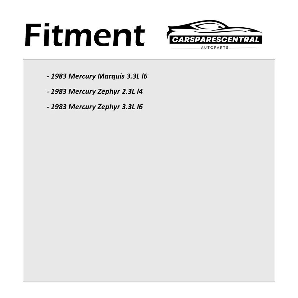 Kit de pinza de freno delantera remanufacturada para Mercury Zephyr 1983 2x Foto 3 de 4