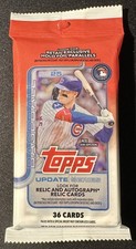 2025 Topps Update Series MLB Baseball Fat Pack 36 Cards Look For Autograph cards
