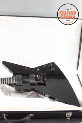 2008 Gibson Explorer Shred-X Ebony OHSC Guitar of the Month EMG