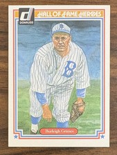 1983 Donruss Hall of Fame Heroes - Burleigh Grimes #21