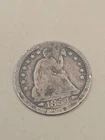 1854 Seated Liberty Half Dime 5c