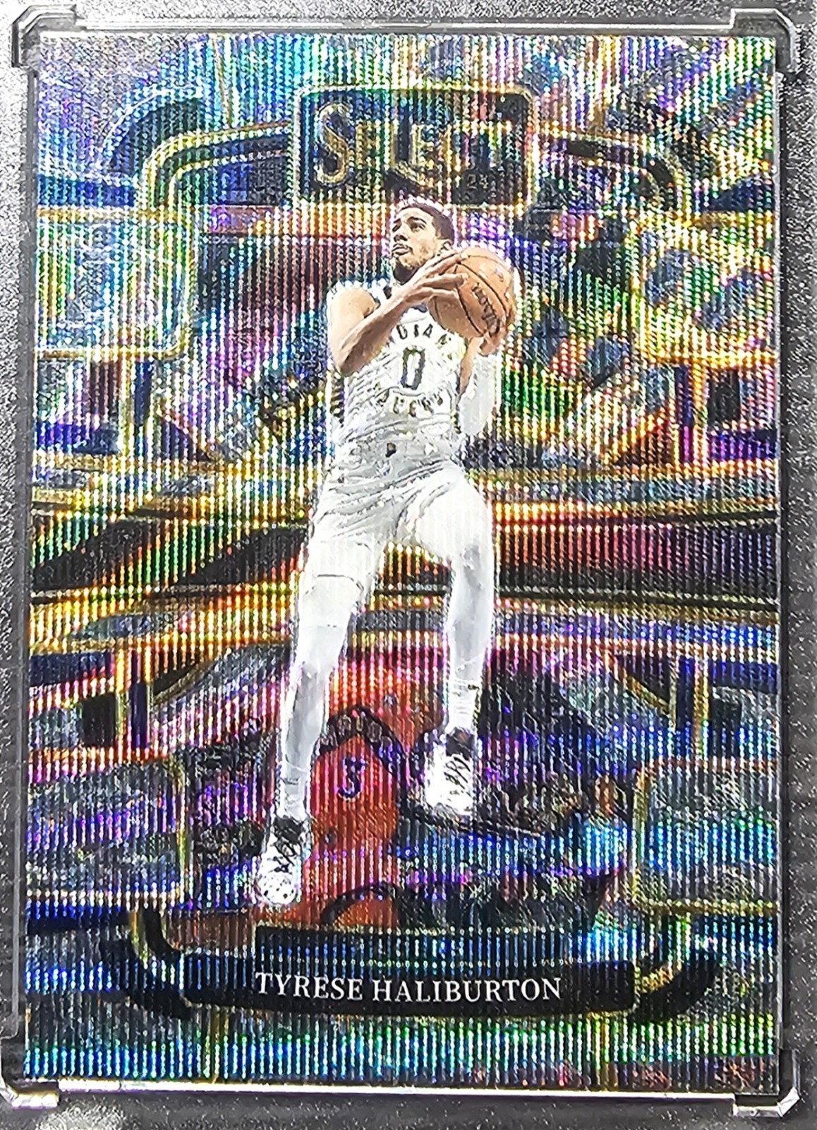 2023-24 Panini Select - Concourse Tyrese Haliburton #29 Elephant Prizm