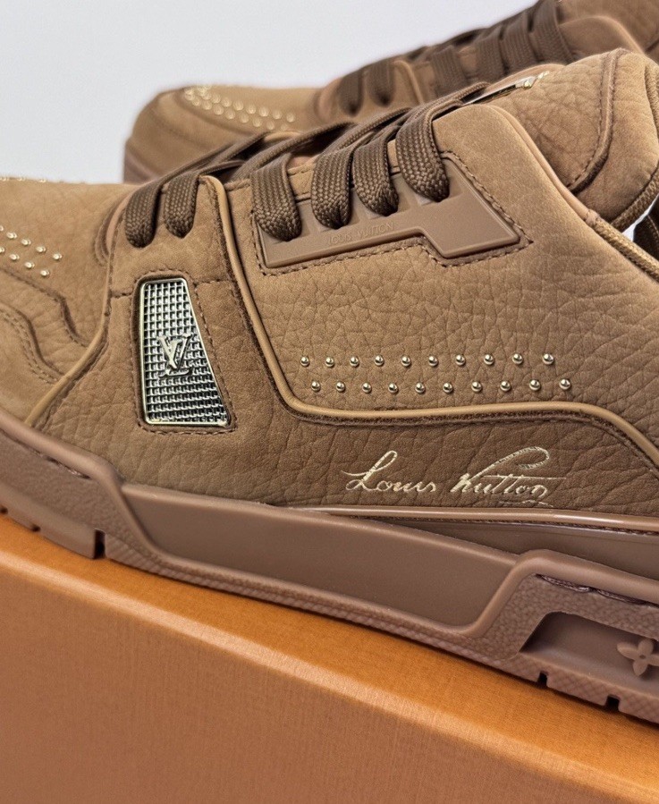 Louis Vuitton X Pharrell - #54 Stud Detail Sneakers * Limited