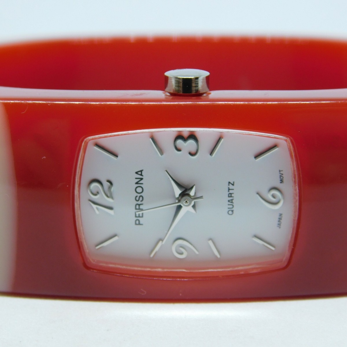 Persona Gold Quartz Cuff Watch 2\