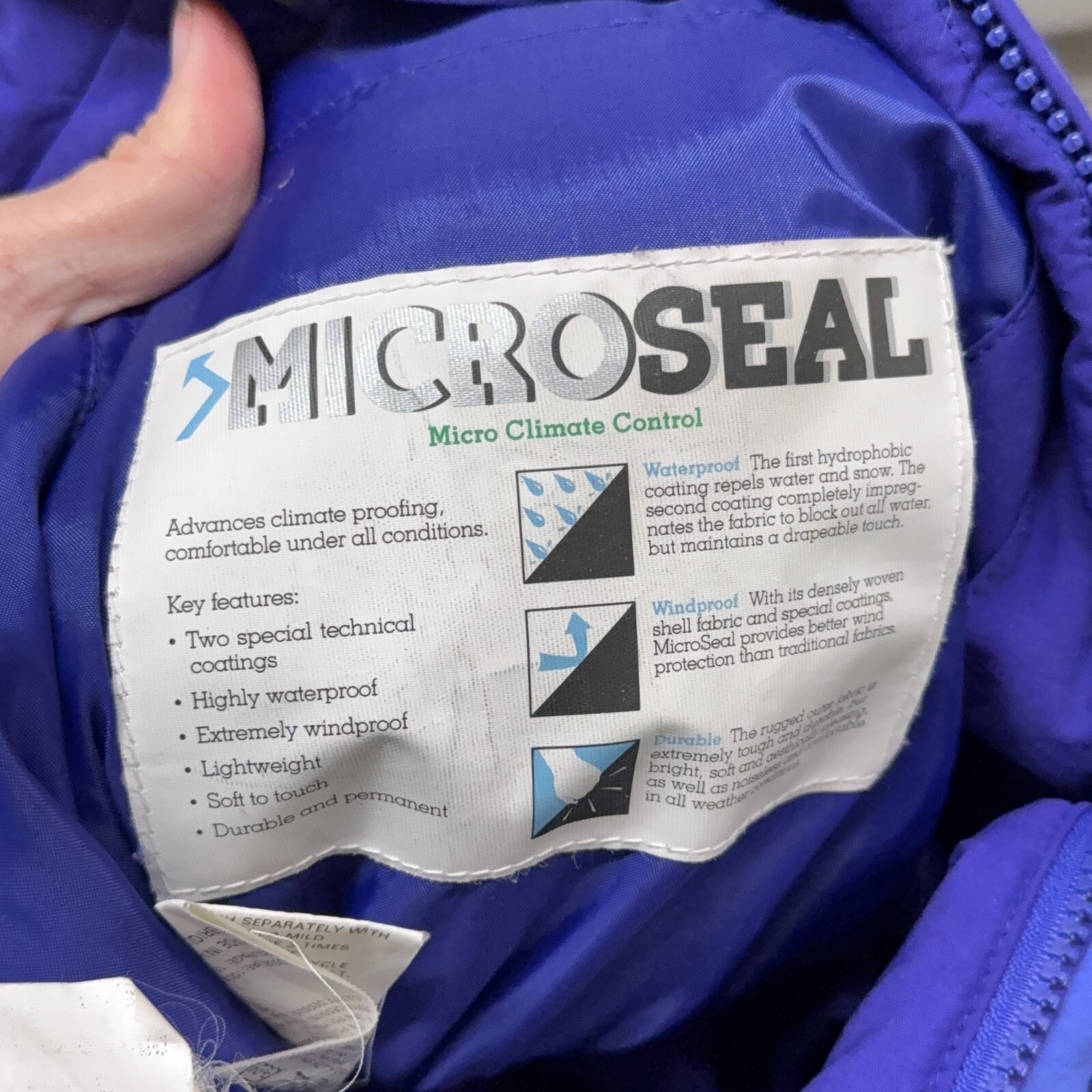 Tyrolia Skiwear Snowsuit Head Ski Suit Womens Petite 8 Purple Microseal Vintage