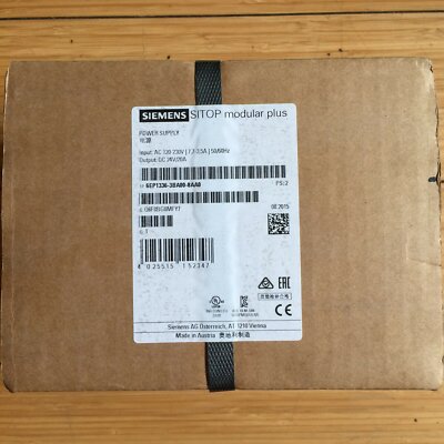 NEW SIEMENS SITOP 6EP1336-3BA00-8AA0 power supply module ship DHL