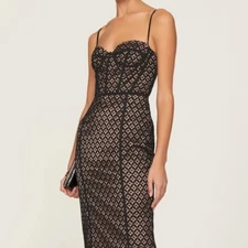 Bardot Charley Midi Lace Dress