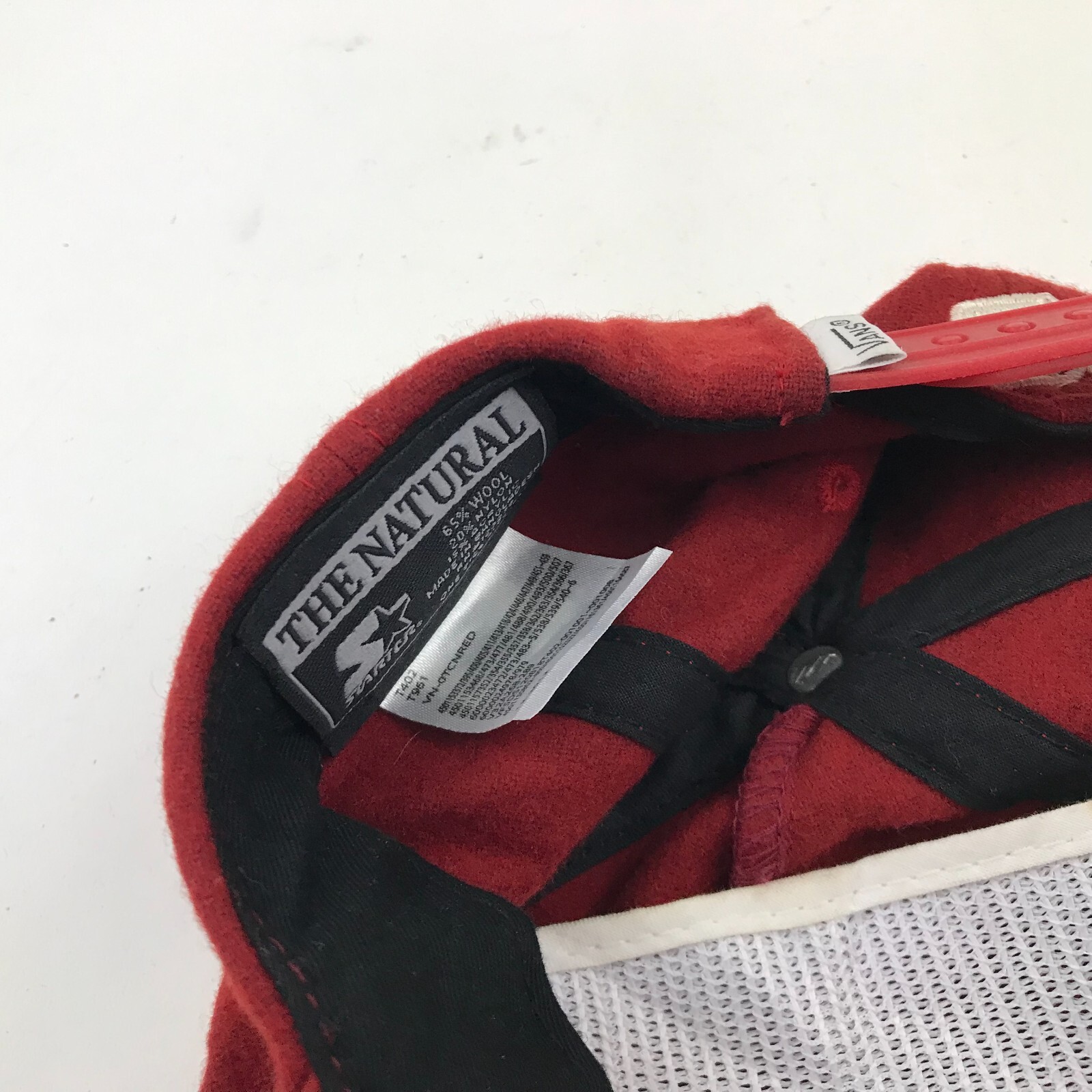 Vans Hat Cap Strapback Red Maroon Adjustable Adul… - image 8