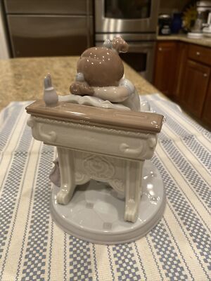 Lladro 6802 Waiting For The Bell - Mint Condition | eBay