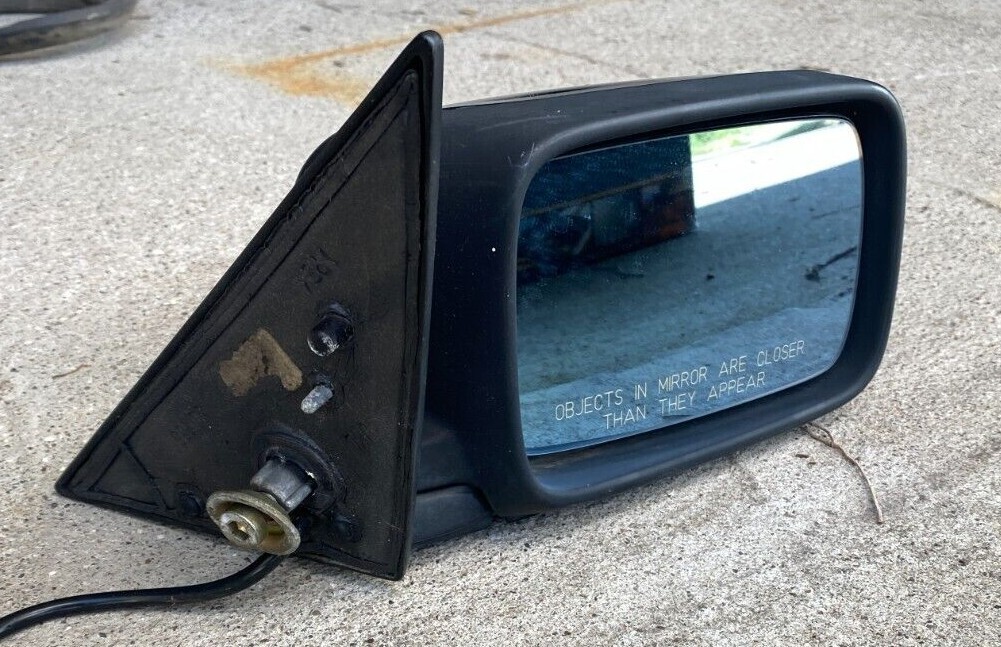  E34 ドアミラー BMW E34 Passenger Side Exterior Door Side Mirror E36/E34 92-95