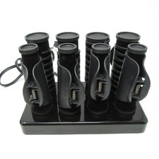 Conair Infiniti Pro Hot Rollers XL Flock Conical  Straight Tourmaline WORKS