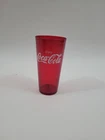 RARE VINTAGE 1980s COCA COLA RED PLASTIC 7" CUP HOUSTON TX