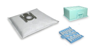 Produktbild von 10 Staubsaugerbeutel Für Siemens Z1.0–Z4.0, Typ D–H – Mikrovlies, Mit Hygienefilter, Staubdichter Klappverschluss