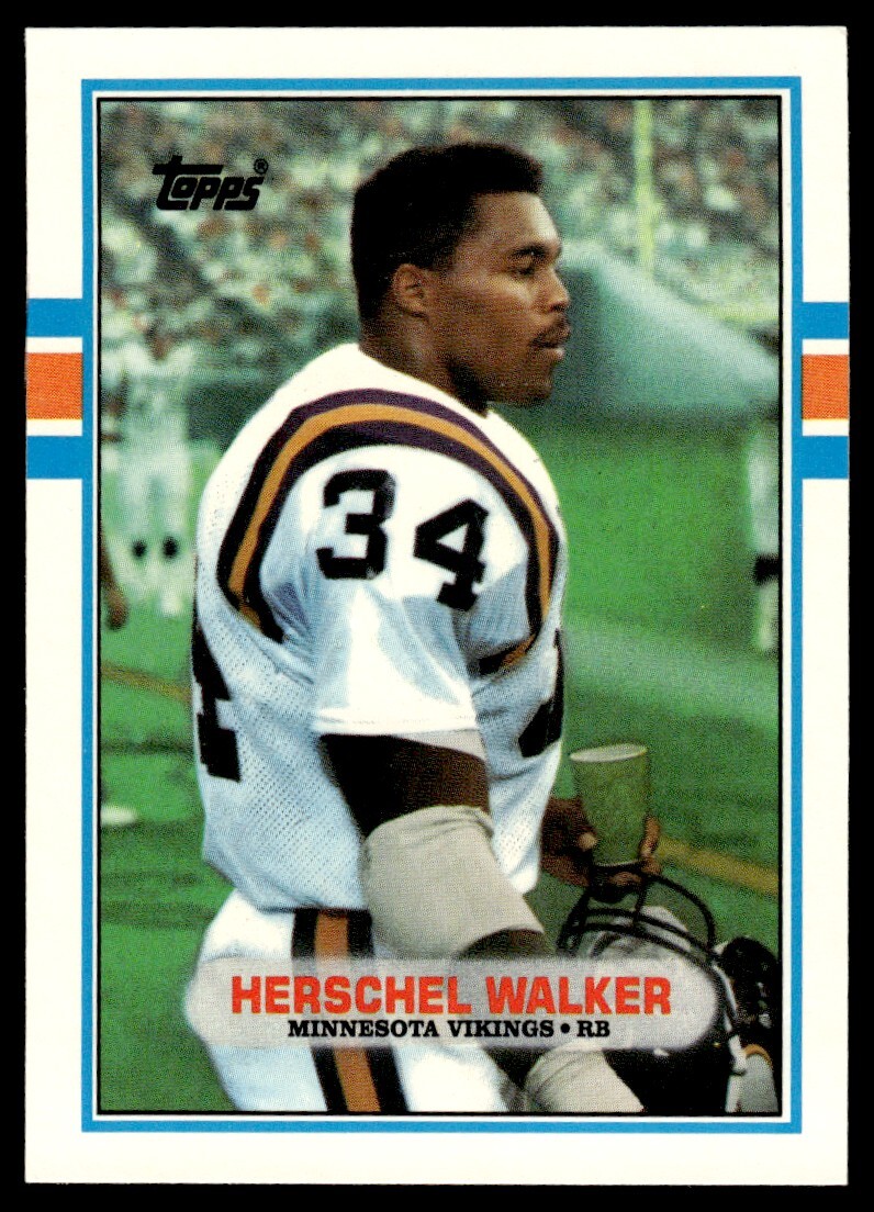 1989 Topps Traded Herschel Walker #120T