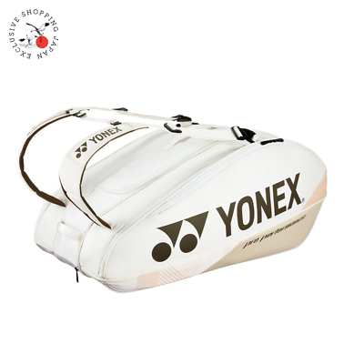 ヨネックス ボンサック バック レア ホワイト Yonex Tennis Bag Backpack BAG2402N 9 Rackets Badminton Shoe Pocket