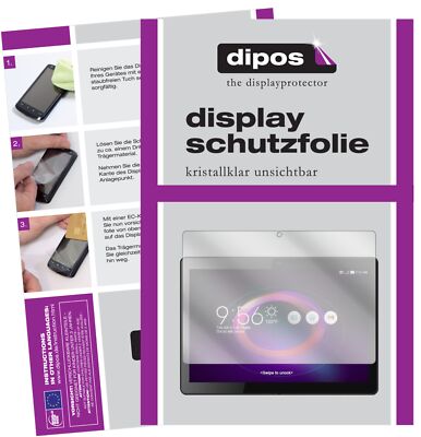 2x Schutzfolie für Beneve Tablet PC 10.1 Zoll klar Displayschutzfolie Display