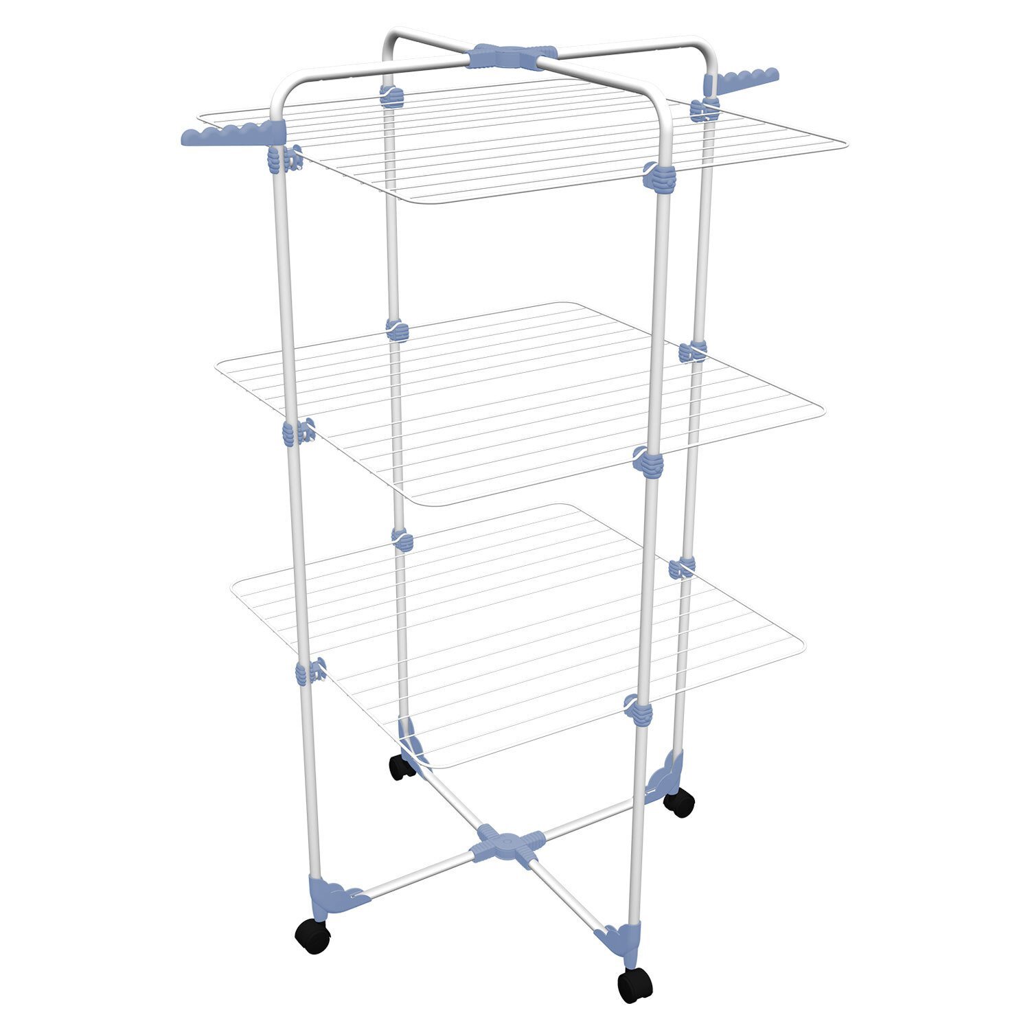Gimi Modular 3 Acciaio 153580 | Stendibiancheria Verticale Duraturo
