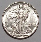 1941-D WALKING LIBERTY HALF DOLLAR  Sharp AU+   #4C56