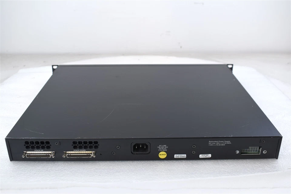 ENTERASYS NETWORKS C2H124-48P 48 PORT GIGABIT ETHERNET SWITCH - Image 3 of 4