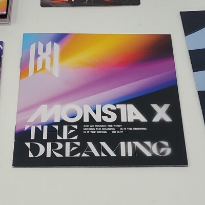 MONSTA X - The Dreaming CD (Deluxe Version I) Limited Edition | eBay