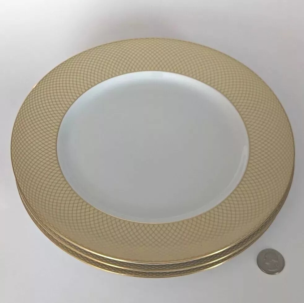 ドイツ製 ROSENTHAL【Siam Yellow】リムディープディッシュ6枚 【公式