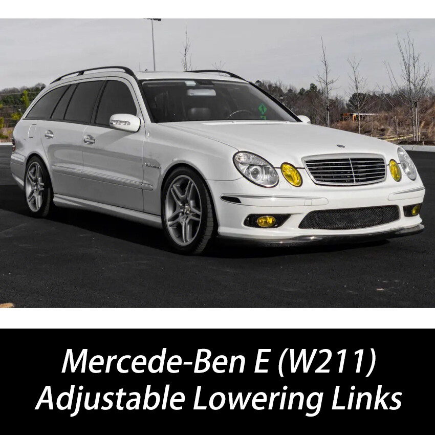 Mercedes E-Class / CLS-Class Air Suspension Lowering Links - Foto 4