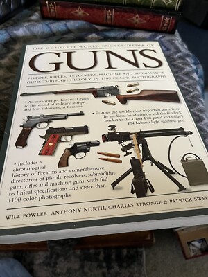 Hermes House Historical Book Complete World Encyclopedia of Guns EX