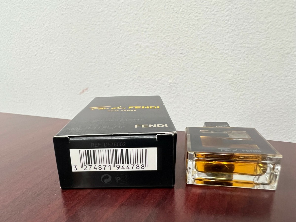 FAN DI by FENDI POUR HOMME FL oz ML EDT Miniature Splash