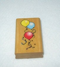 Comotion - Rubber Stamp - Party Balloons - Medium Size - from 1989