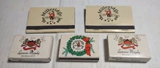5 Vtg MATCHBOOKS The Milleridge Inn JERICO, LONG ISLAND, N.Y. Lauraine Murphy