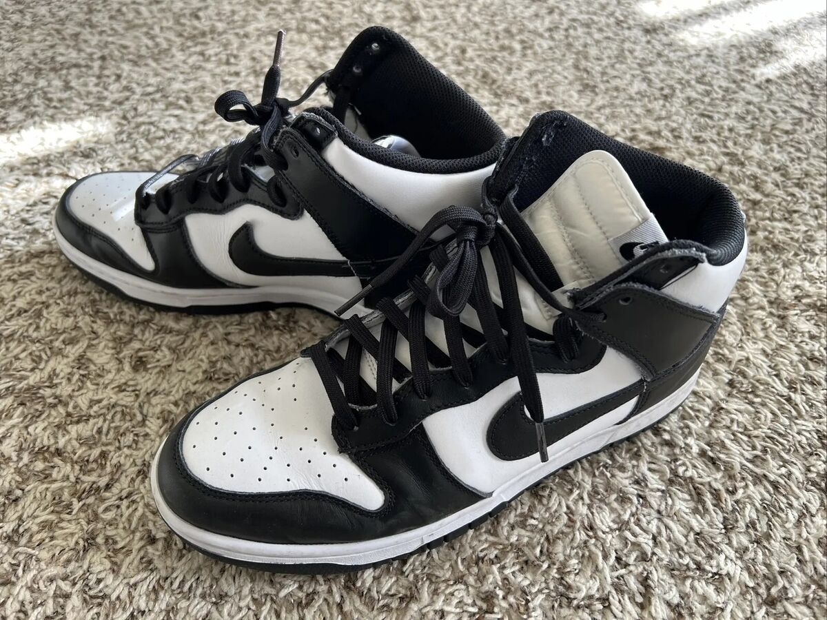 Nike Dunk High Black White Men's Size 10.5 | eBay Nike Dunk High Black White Men's Size 10.5 | eBay