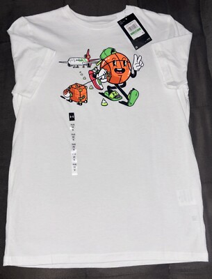 Under Armour Youth Boys' UA Basketball Jet Short Sleeve T-Shirt White Sz Large
