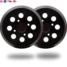 2 Pack 5 Inch 8 Hole Hook and Loop Sander Pad for Ridgid R2600, R2601 5"