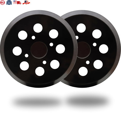 2 Pack 5 Inch 8 Hole Hook and Loop Sander Pad for Ridgid R2600, R2601 5''
